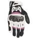 RUKAVICE STELLA SMX-2 AIR CARBON, ALPINESTARS, DÁMSKÉ (ČERNÉ/BÍLÉ/FIALOVÉ)