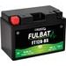 BATERIE 12V, FT12A-BS GEL, 12V, 10AH, 175A, BEZÚDRŽBOVÁ GEL TECHNOLOGIE 150X88X105 FULBAT (AKTIVOVANÁ VE VÝROBĚ)
