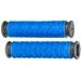 GRIPY MTB, OXFORD (MODRÉ/ČERNÉ, DVOUKOMPONENTNÍ, DÉLKA 127 MM, 1 PÁR)