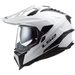 LS2 MX701 EXPLORER SOLID WHITE