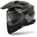 AIROH ENDURO MOTO PŘILBA COMMANDER 2 REVEAL MATNÁ MILITARY ZELENÁ