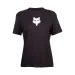FOX DÁMSKÉ TRIČKO FOX HEAD SS TEE BLACK