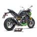 SC-PROJECT KAWASAKI Z900 (2020-2024) E5 S1 TLUMIČ, TITANIUM, MATT BLACK PAINTED