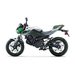 KAWASAKI Z E-1 METALLIC BRIGHT SILVER / METALLIC MATTE LIME GREEN / EBONY