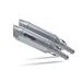 DVOJITÁ KONCOVKA VÝFUKU SLIP-ON GPR FURORE-X INOX S.186.FXSC MATNÁ ČERNÁ