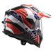 ENDURO HELMA LS2 MX701 EXPLORER ATLANTIS G.WHITE RED BLUE
