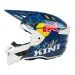 MOTO HELMA KINI RED BULL EXC HELMET 1.0 MODRÁ/BÍLÁ
