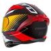 CASSIDA INTEGRÁLNÍ MOTO PŘILBA AERO DROME ČERNÁ MET. ORANŽOVÁ ČERVENÁ BÍLÁ