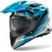 AIROH ENDURO MOTO PŘILBA COMMANDER 2 MAVICK LESKLÁ MODRÁ