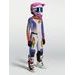 DRES FLUID DRAG YOUTH, ALPINESTARS, DĚTSKÉ (SVĚTLE ŠEDÁ/FIALOVÁ/ZLATÁ) 2027