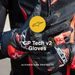 RUKAVICE GP TECH 2, ALPINESTARS (ČERNÁ/BÍLÁ)