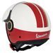 PŘILBA VESPA VJ RACING SIXTIES WHITE/RED