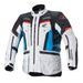 BUNDA BOGOTA PRO DRYSTAR HONDA KOLEKCE, ALPINESTARS (SVĚTLE ŠEDÁ/ČERVENÁ FLUO/MODRÁ/ČERNÁ) 2024