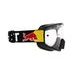 BRÝLE WHIP, REDBULL SPECT (ČERNÉ, PLEXI ČIRÉ)