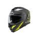 YOHE VÝKLOPNÁ MOTO PŘILBA 937 DOUBLE VISOR ČERNÁ FLUO