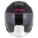 PŘILBA CASSIDA JET TECH ROXOR (ČERNÁ MATNÁ/ČERVENÁ FLUO/ŠEDÁ)