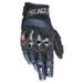 RUKAVICE HALO, ALPINESTARS (ČERNÁ/MODRÁ)