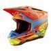 PŘILBA ALPINESTARS S-M5 ACTION 2 (ORANŽOVÁ FLUO/SVĚTLE MODRÁ/ŽLUTÁ FLUO) 2024