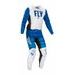 KALHOTY KINETIC WAWE, FLY RACING - USA (BÍLÁ/MODRÁ)