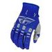 RUKAVICE FLY RACING KINETIC K121 (MODRÁ/MODRÁ/ŠEDÁ)
