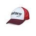 KŠILTOVKA VITAL TRUCKER, ALPINESTARS (BÍLÁ/HNĚDO ČERVENÁ/ORANŽOVÁ)