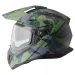GMS ENDURO PŘILBA ADVENTUS CAMO MATNĚ ZELENO-ČERNO-MASKÁČOVÁ