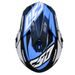 CASSIDA CROSSOVÁ MOTO PŘILBA CUP TWO MODRÁ TMAVĚ MODRÁ BÍLÁ