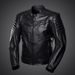 4SR PÁNSKÁ KOŽENÁ MOTO BUNDA B-MONSTER BLACK