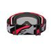 BRÝLE VISION 8 LUAR, ALPINESTARS (ČERVENÁ/ČERNÁ, ZRCADLOVÉ STŘÍBRNÉ PLEXI) 2025