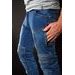 4SR PÁNSKÉ KEVLAROVÉ MOTO JEANSY CLUB SPORT BLUE
