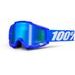 100% BRÝLE ACCURI REFLEX BLUE- USA (MODRÉ CHROM PLEXI + ČIRÉ PLEXI S ČEPY PRO SLÍDY)