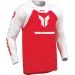 PÁNSKÝ MOTO DRES THOR RIDEMODE MENACE JERSEY ČERVENÁ/BÍLÁ