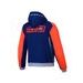 BUNDA CHROME V2 SPORT HOODIE MM93 KOLEKCE, ALPINESTARS (SVĚTLE ŠEDÁ/MODRÁ/ČERVENÁ FLUO) 2025