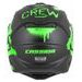 PŘILBA CROSS CUP 2 CREW JUNIOR, CASSIDA, DĚTSKÁ (ČERNÁ MATNÁ/ZELENÁ FLUO) 2026