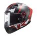 INTEGRÁLNÍ HELMA LS2 FF805 THUNDER CARBON RACING1 GL.RED WHITE