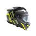 YOHE VÝKLOPNÁ MOTO PŘILBA 937 DOUBLE VISOR ČERNÁ FLUO