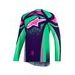 DRES TECHSTAR NOMUR, ALPINESTARS (TMAVĚ FIALOVÁ/ZELENÁ/RŮŽOVÁ FLUO) 2026