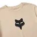 FOX DĚTSKÉ TRIČKO FOX HEAD SS TEE TAN
