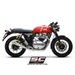 SC-PROJECT PÁR NEREZOVÝCH VÝFUKŮ CONICO 70S ROYAL ENFIELD CONTINENTAL GT 650 (2019–2024)
