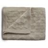 MUSHIE Pletená dětská deka z organické bavlny