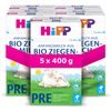 HiPP 5x Kozí mléko HiPP 1 BIO od narození 400g 0m+