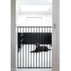 BabyDan zábrana Pet Gate Streamline, BLACK, 63,5-107 cm