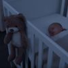 Zazu Medvídek BRODY růžový Sleeptrainer s melodiemi a nočním světlem