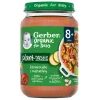 Gerber Organic 100% rostlinný příkrm ratatouille s makaróny 190g