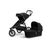 Thule SET 5v1 Urban Glide² + Bassinet + Coral 360 vč. adaptérů a základny (Black)