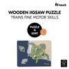 Hauck dřevěné Puzzle s úchyty Puzzle N Sort Turtle