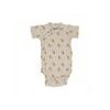 LODGER Romper Short Sleeves Flame Tribe Birch 68