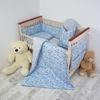 ESITO Dětské povlečení Teddy bears z Jersey - šedá / 100 x 135, 60 x 40 cm