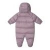 LEOKID Baby Overall Eddy Lilac Gray vel. 0 – 3 měsíce (vel. 56)