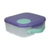 b.box Náhradní silikonové těsnění na Svačinový box střední - emerald forest/lilac pop